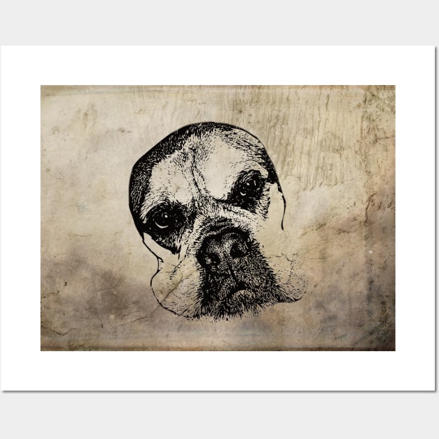 Bull Mastiff Wall Art by DoggyStyles